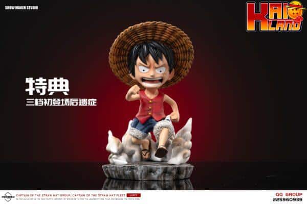 One Piece ShowMaker Studio Third Gear Big Fist Monkey D Luffy ​ Resin Statue 5 scaled