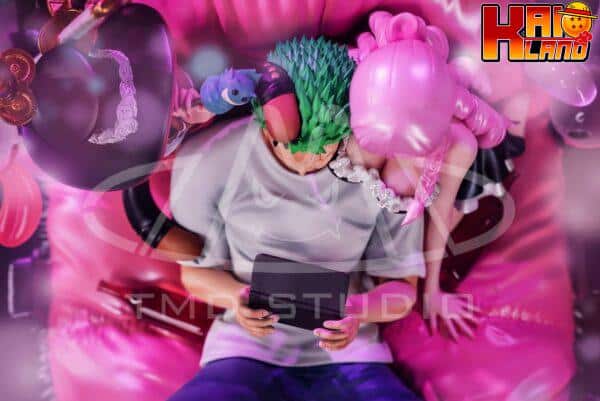 One Piece Toys my dream Studio Roronoa Zoro x Perona Resin Statue 4 scaled