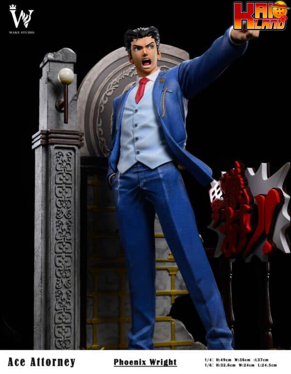 Phoenix Wright Wake studio Ace Attorney Resin Statue 2