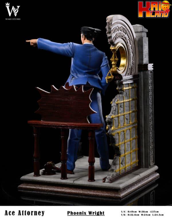 Phoenix Wright Wake studio Ace Attorney Resin Statue 4