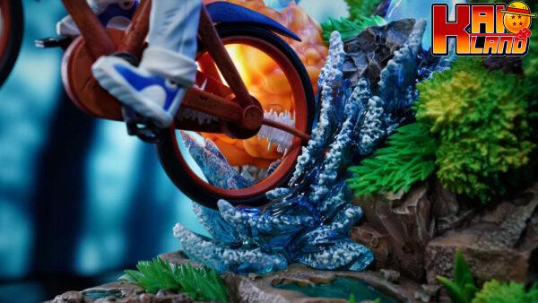 Pokemon AM Studio Cycling Ash Resin Statue 5