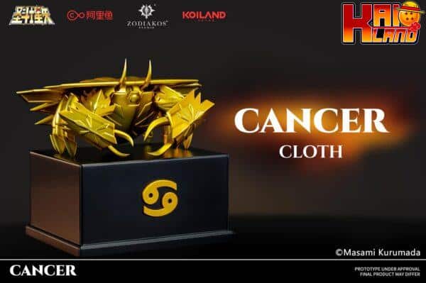 Saint Seiya Zodiakos Studio Cancer Cloth Licensed Resin Statue 3