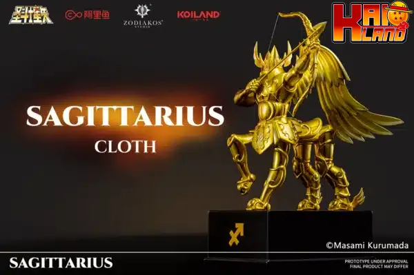 Saint Seiya Zodiakos Studio Sagittarius Cloth Resin Statue 3