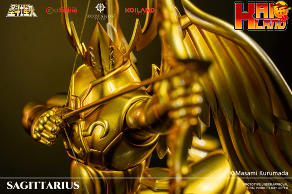 Saint Seiya Zodiakos Studio Sagittarius Cloth Resin Statue 5