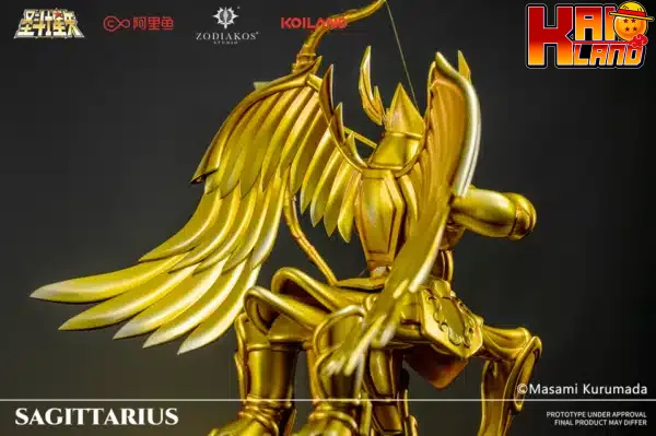 Saint Seiya Zodiakos Studio Sagittarius Cloth Resin Statue 6