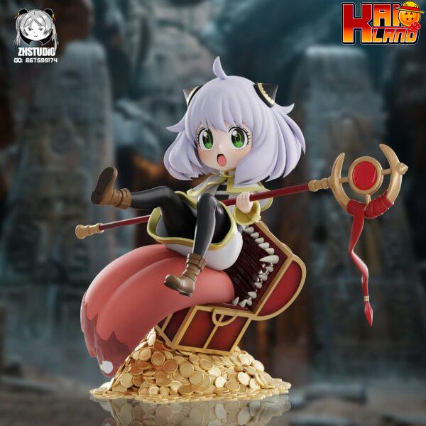 Spy × Family ZH Studio Anya COS Treasure Chest Frieren Resin Statue 2 scaled