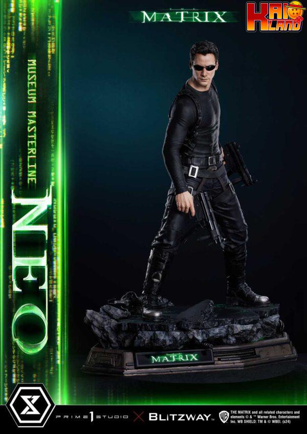 The Matrix Prime 1 X Blitzway Studio Neo Licensed Resin Statue 10