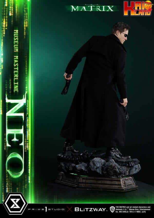 The Matrix Prime 1 X Blitzway Studio Neo Licensed Resin Statue 15