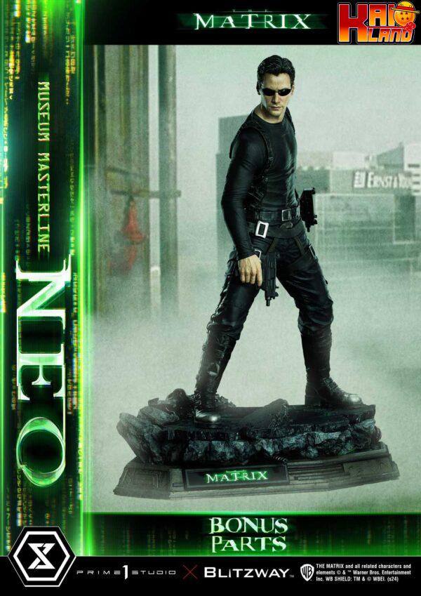 The Matrix Prime 1 X Blitzway Studio Neo Licensed Resin Statue 2