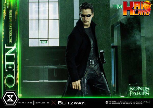 The Matrix Prime 1 X Blitzway Studio Neo Licensed Resin Statue 3