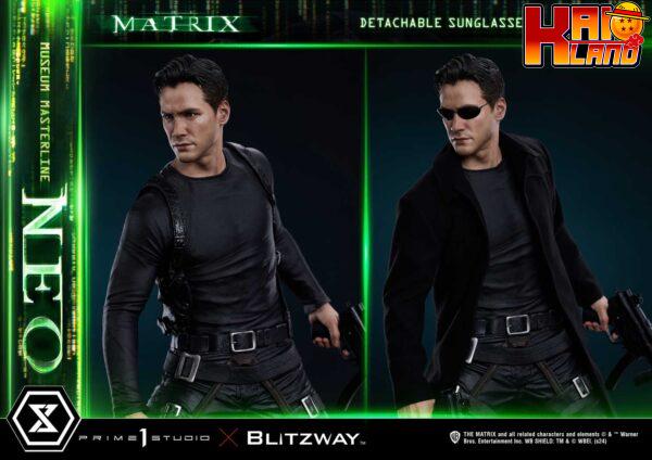 The Matrix Prime 1 X Blitzway Studio Neo Licensed Resin Statue 6