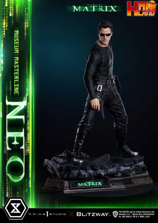 The Matrix Prime 1 X Blitzway Studio Neo Licensed Resin Statue 8