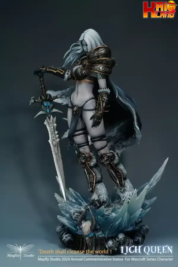 World of Warcraft Mayflies Studio Lich Queen Resin Statue 2