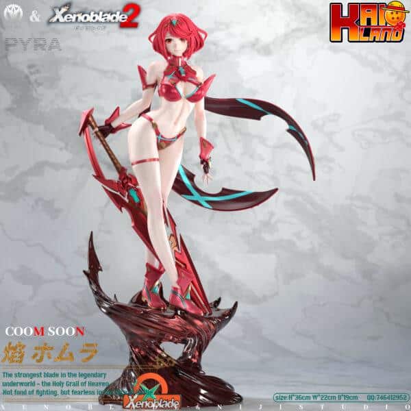 Xenoblade Chronicles NiJi Studio Pyra Resin Statue 1