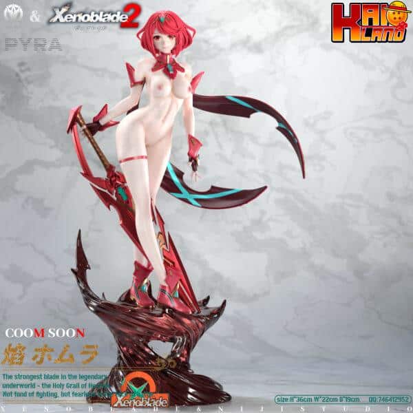 Xenoblade Chronicles NiJi Studio Pyra Resin Statue 2