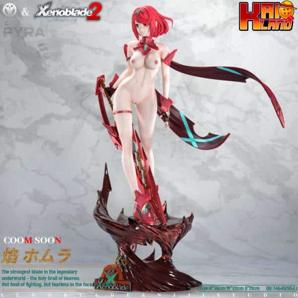 Xenoblade Chronicles NiJi Studio Pyra Resin Statue 4