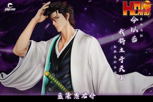 Bleach Cheng Studio Sosuke Aizen Resin Statue 2 scaled