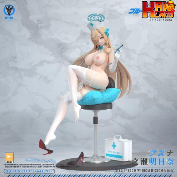 Blue Archive NiJi Studio Asuna Resin Statue 3