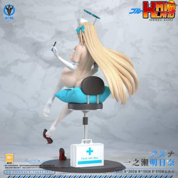 Blue Archive NiJi Studio Asuna Resin Statue 6