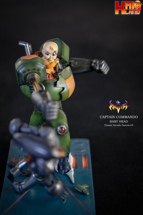 Captain Commando Toys Evolution Studio Baby Head Resin Statue 4