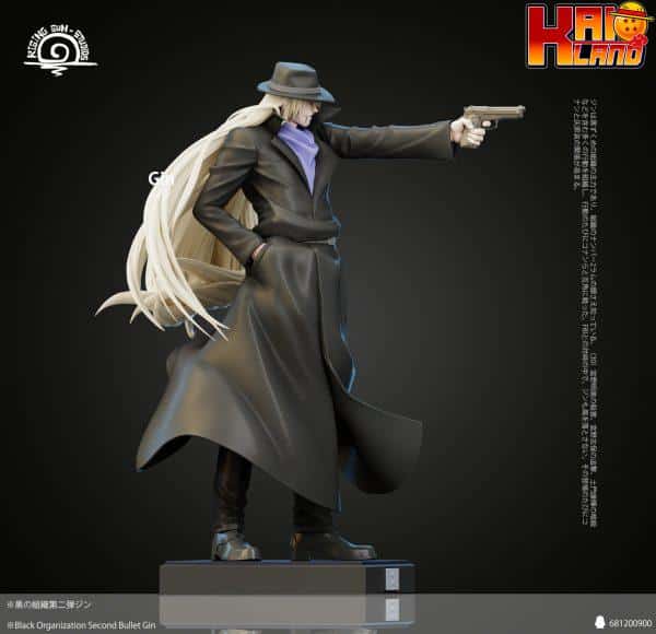 Detective Conan RS Studio Gin Resin Statue 5