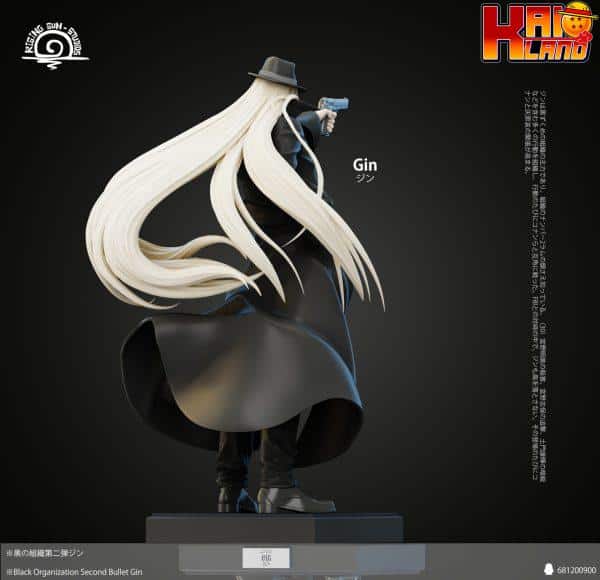 Detective Conan RS Studio Gin Resin Statue 6