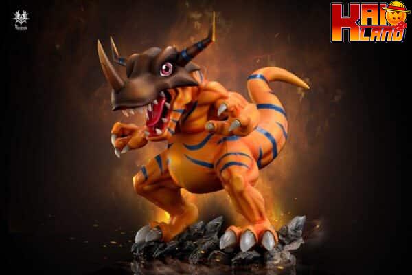 Digimon Phoenix Studio Greymon Resin Statue 1