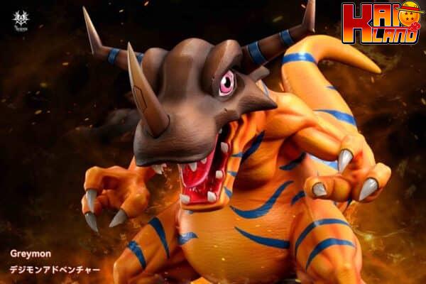 Digimon Phoenix Studio Greymon Resin Statue 2