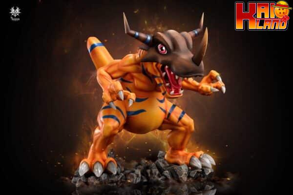 Digimon Phoenix Studio Greymon Resin Statue 4