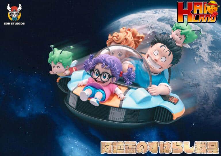 Dr Slump ZOR Studios Airship Arale Resin Statue 1