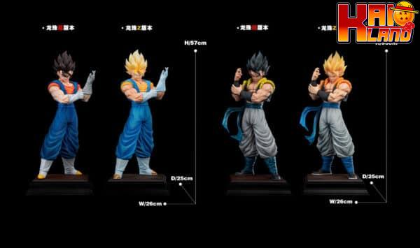 Dragon Ball 2％ Studio Vegetto X Gogeta Resin Statue 1