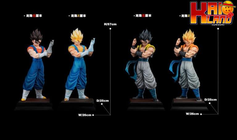 Dragon Ball 2％ Studio Vegetto X Gogeta Resin Statue 1