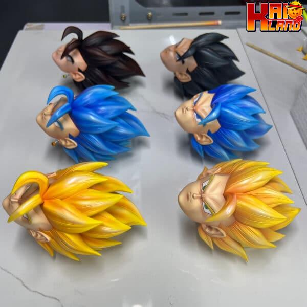 Dragon Ball 2％ Studio Vegetto X Gogeta Resin Statue 4