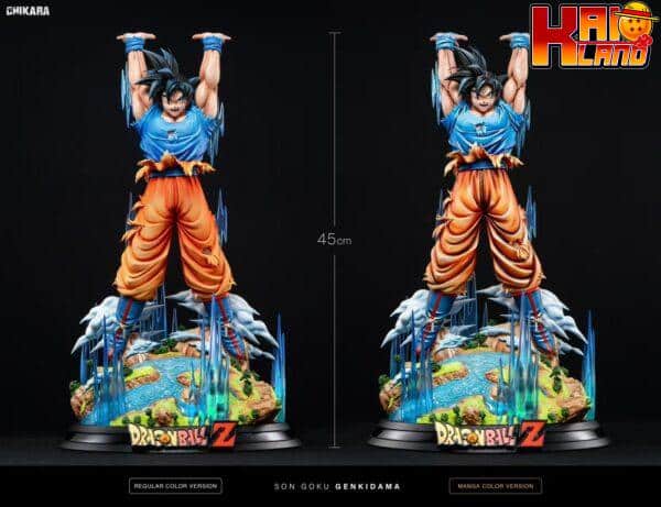 Dragon Ball Chikara Studio Goku Genki Bomb Resin Statue 0