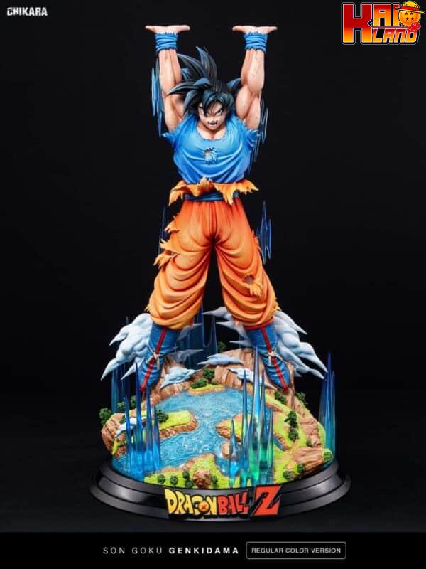 Dragon Ball Chikara Studio Goku Genki Bomb Resin Statue 1 1