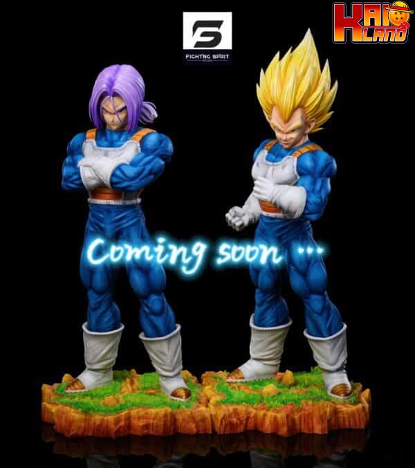 Dragon Ball Fighting Sprit Studio Trunks x Vegeta Resin Statue 1 scaled