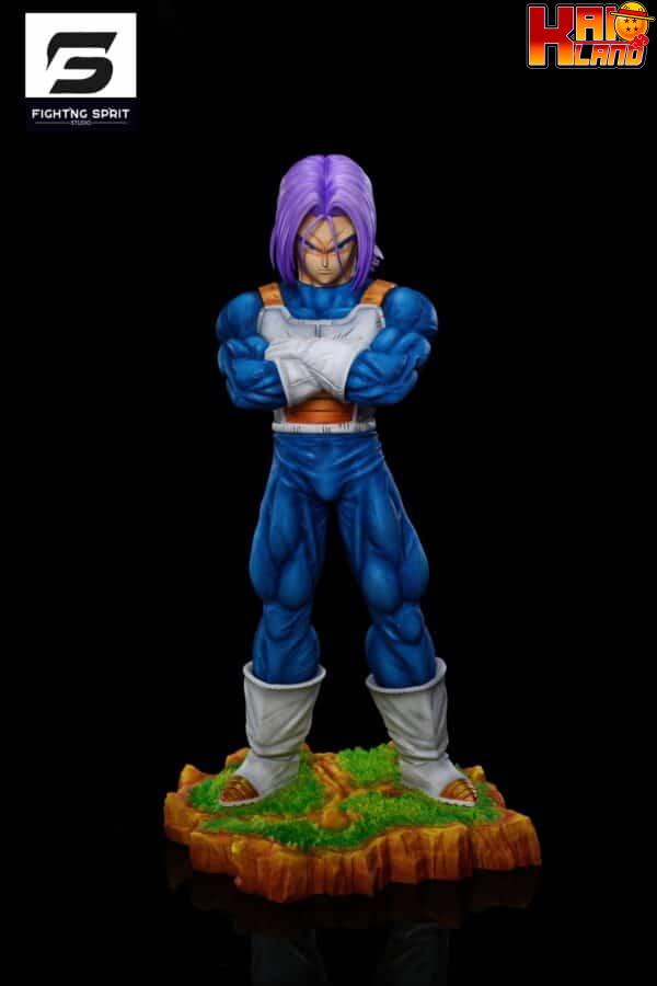 Dragon Ball Fighting Sprit Studio Trunks x Vegeta Resin Statue 2 scaled