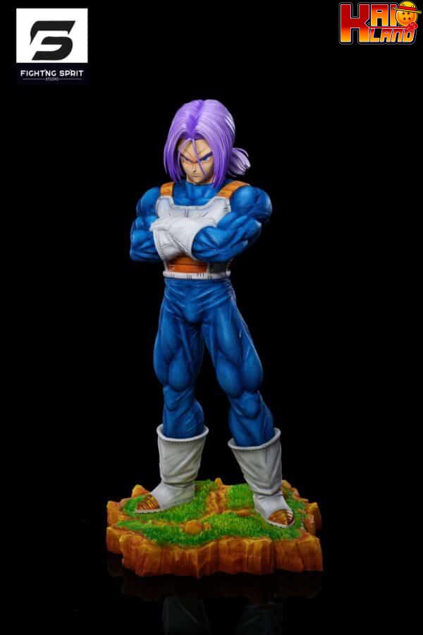 Dragon Ball Fighting Sprit Studio Trunks x Vegeta Resin Statue 3 scaled