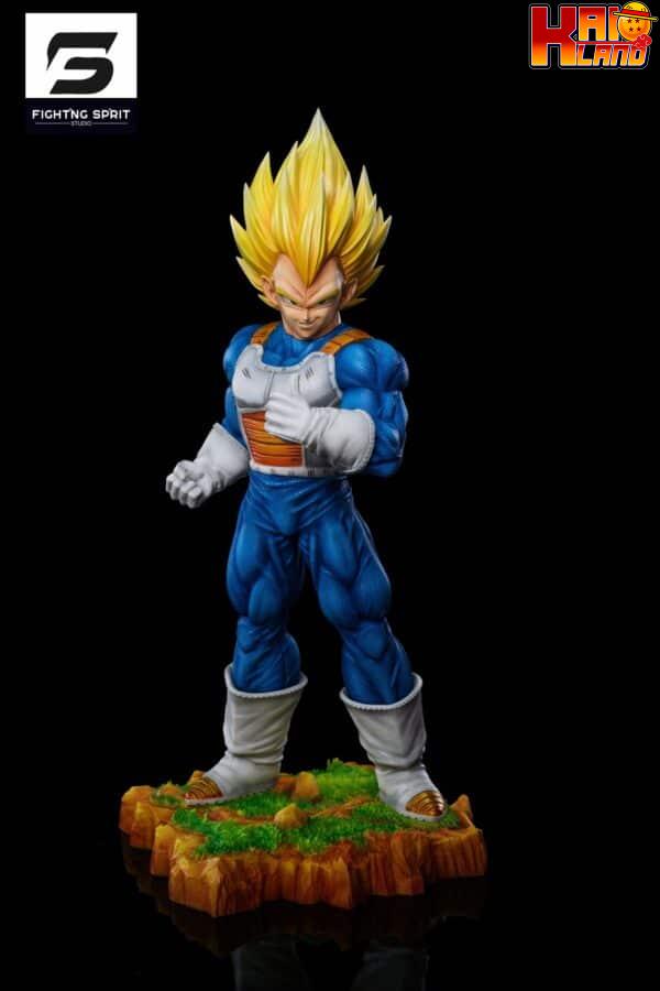 Dragon Ball Fighting Sprit Studio Trunks x Vegeta Resin Statue 5 scaled