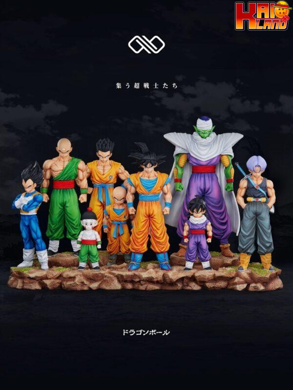 Dragon Ball Infinite Studio Z Fighters Full Set Resin Statue 1