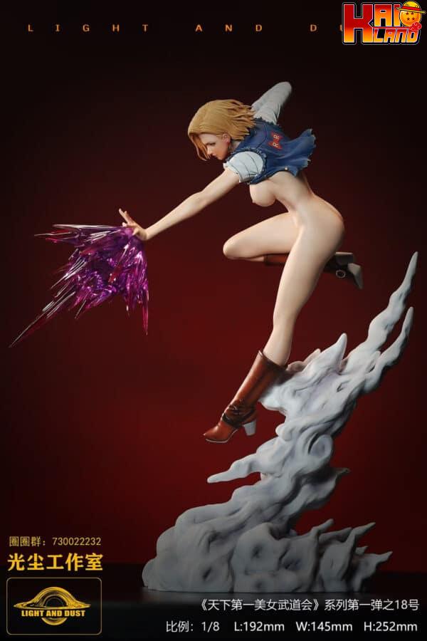 Dragon Ball Light and Dust Studio Android 18 C18 Resin Statue 2