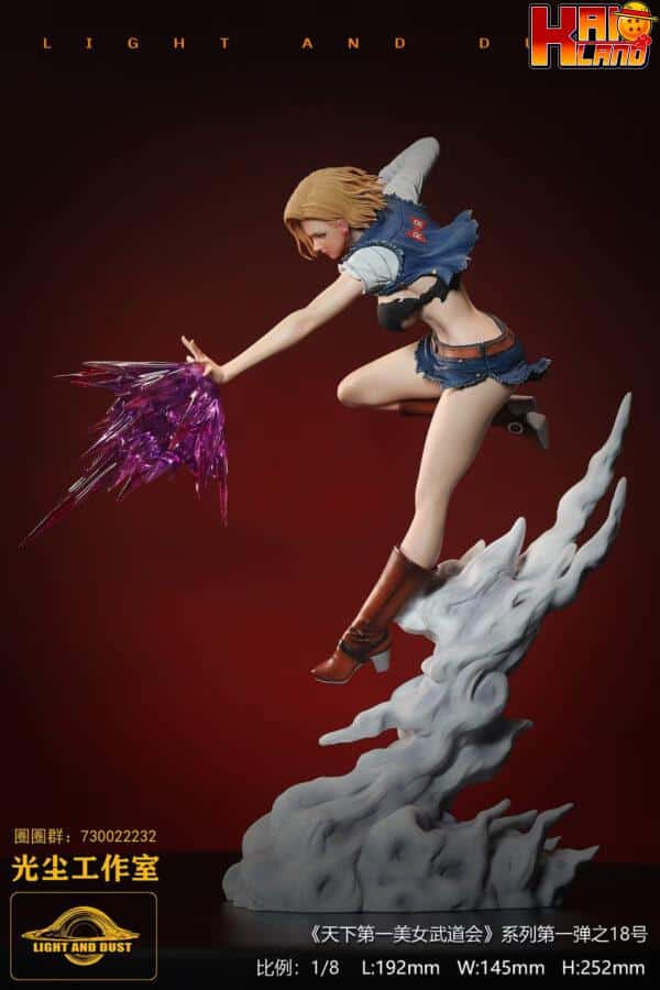 Dragon Ball Light and Dust Studio Android 18 C18 Resin Statue 5