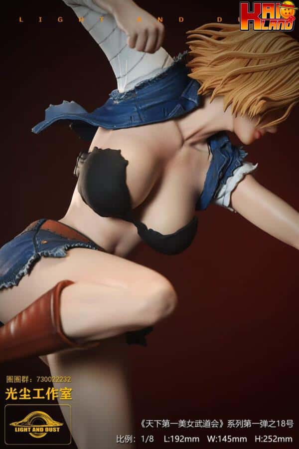 Dragon Ball Light and Dust Studio Android 18 C18 Resin Statue 6