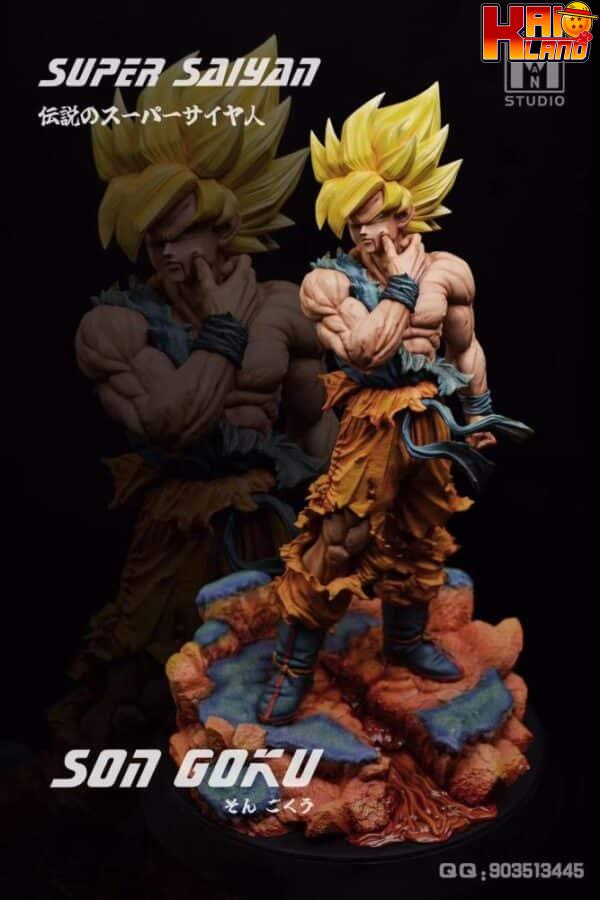 Dragon Ball Man Studio SSJ Goku Resin Statue 1