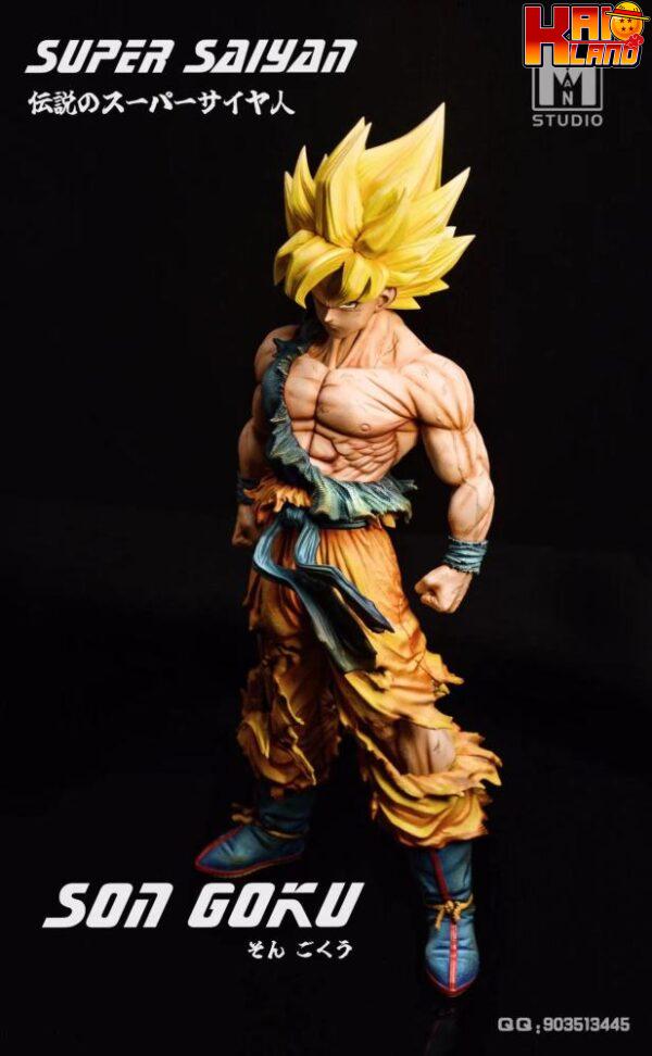 Dragon Ball Man Studio SSJ Goku Resin Statue 2