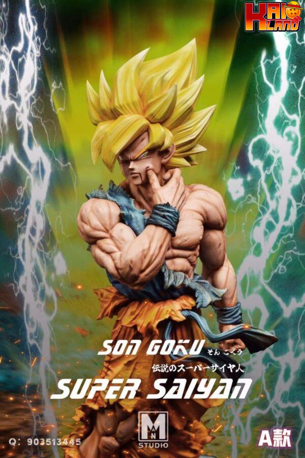 Dragon Ball Man Studio SSJ Goku Resin Statue 3