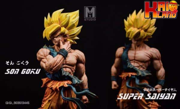 Dragon Ball Man Studio SSJ Goku Resin Statue 5