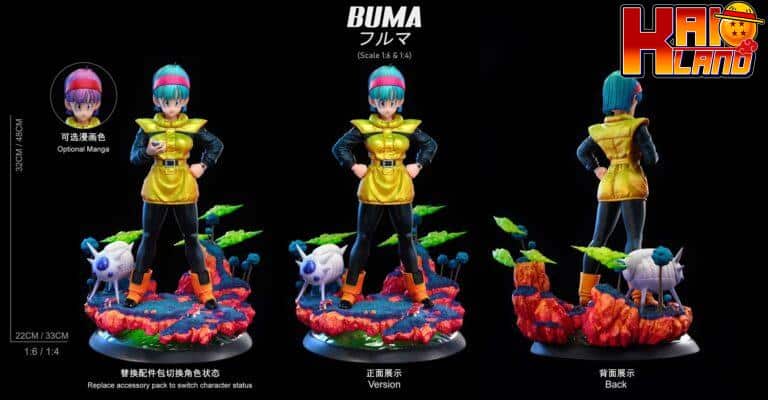 Dragon Ball White Hole Studio x Z Studio Bulma Resin Statue 1