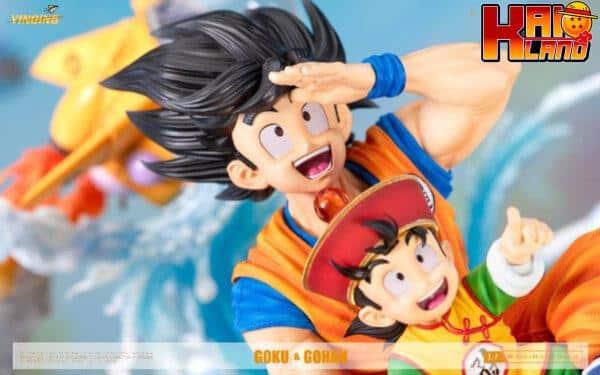 Dragon Ball YinQing Studio Goku x Gohan Resin Statue 6