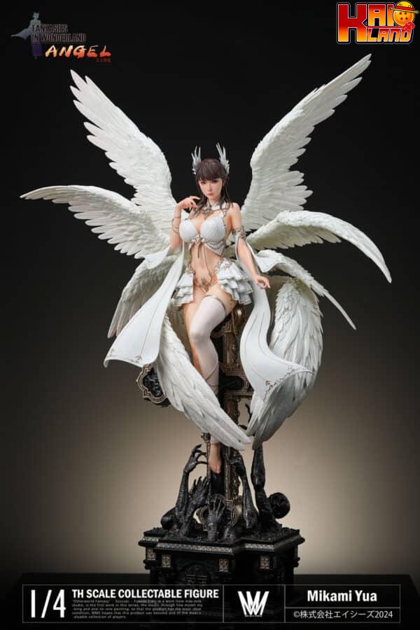 Fantasies in Wonderland Max Milk Studio Angel Mikami Yua Licensed Resin Statue 1